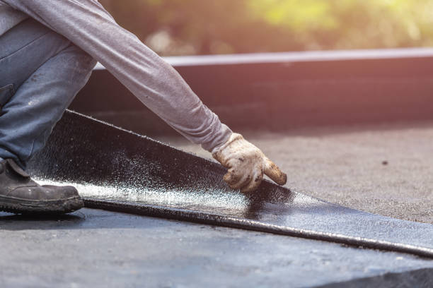 Professional Waterproofing technician working in Warren, IN